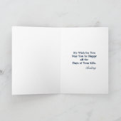 Cartes Pour Fêtes Annuelles Joyeux anniversaire Ocean Sunset Tropical (Intérieur)