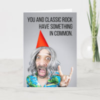 Joyeux Anniversaire Old Classic Rock Humour