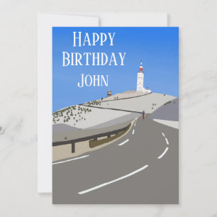 Cartes Pour Fêtes Annuelles Joyeux anniversaire personnalisé mont ventoux
