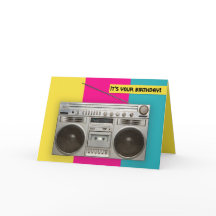 Joyeux Anniversaire Pour N'Importe Qui Rétro Boomb