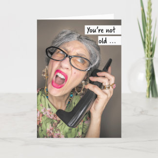 Cartes Pour Fêtes Annuelles Joyeux Anniversaire Pour Toute Personne Drôle Viel