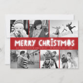 Cartes Pour Fêtes Annuelles Joyeux Arbre De Noël Et Étoile Lumineuse 6 Photo C (Devant)