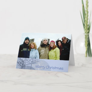 Cartes Pour Fêtes Annuelles Joyeux arbres de Noël -