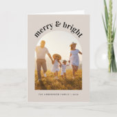 Cartes Pour Fêtes Annuelles Joyeux Arche de Noël (Devant)