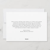 Cartes Pour Fêtes Annuelles Joyeux Boho moderne Trois photos Noël (Dos)