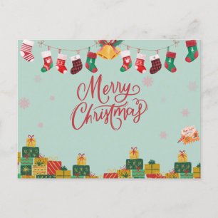 Cartes Pour Fêtes Annuelles Joyeux Cadeaux de Noël