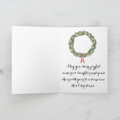 Cartes Pour Fêtes Annuelles Joyeux Cadeaux de Noël Snowflakes (Intérieur)