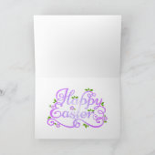 Cartes Pour Fêtes Annuelles Joyeux chien de Pâques (Intérieur)