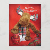 Cartes Pour Fêtes Annuelles Joyeux Chris Moose (Devant)
