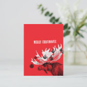 Cartes Pour Fêtes Annuelles joyeux chrismoose (Debout devant)