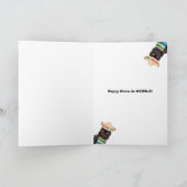 Cartes Pour Fêtes Annuelles Joyeux Cinco De Mayo Chat dans l'Humour de Sombrer (Intérieur)