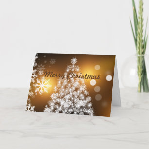 Cartes Pour Fêtes Annuelles Joyeux Citation de Noël avec texte blanc