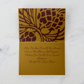 Cartes Pour Fêtes Annuelles Joyeux cône de pin de Noël présent III (Intérieur)