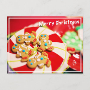 Cartes Pour Fêtes Annuelles Joyeux cookies de Noël