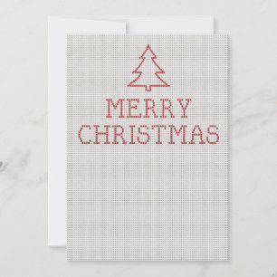 Cartes Pour Fêtes Annuelles Joyeux croix de Noël