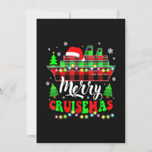 Cartes Pour Fêtes Annuelles Joyeux Cruisemas Cruisemas Amoureux de Santa Hat P