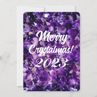 Joyeux Crystalmas 2023 Améthyste Violette Cristal