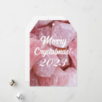 Joyeux Crystalmas 2023 Quartz Rose Rose Cristal