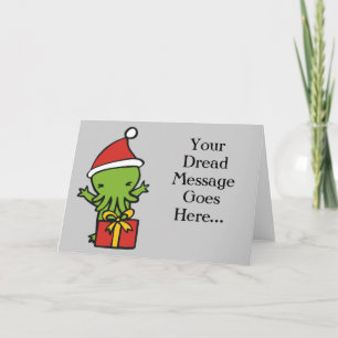 Cartes Pour Fêtes Annuelles Joyeux Cthulmas