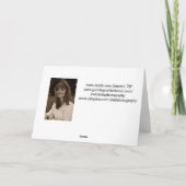 Cartes Pour Fêtes Annuelles Joyeux ęr petit-fils de Noël de teckel (Dos)