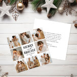 Cartes Pour Fêtes Annuelles Joyeux et brillant 8 Photo Noël<br><div class="desc">La création de la carte de Noël moderne parfaite pour votre famille est un excellent moyen de répandre la joie des vacances et partager des moments mémorables avec des proches. Les cartes de fin de année n’ont pas besoin d’être la même carte chaque année. Avec la commodité de la technologie...</div>