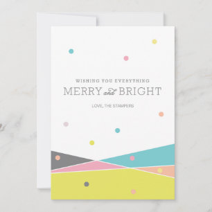 Cartes Pour Fêtes Annuelles Joyeux et lumineux