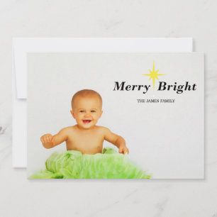 Cartes Pour Fêtes Annuelles joyeux et lumineux