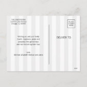 Cartes Pour Fêtes Annuelles Joyeux et Noël rouge vif (Dos)