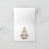 Cartes Pour Fêtes Annuelles Joyeux félins de Noël (Intérieur)