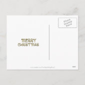 Cartes Pour Fêtes Annuelles Joyeux feu de Noël Bougies (Dos)