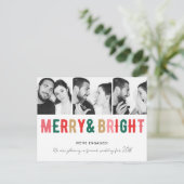 Cartes Pour Fêtes Annuelles Joyeux Fiançailles brillant Noël (Debout devant)