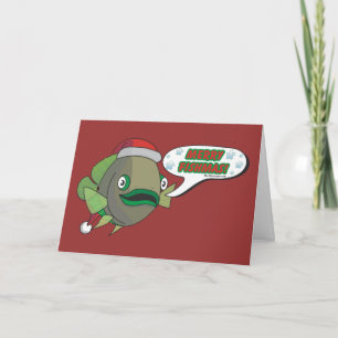 Cartes Pour Fêtes Annuelles Joyeux Fishmas ! d'Oliver