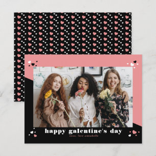 Cartes Pour Fêtes Annuelles Joyeux Galentine's Day Photo