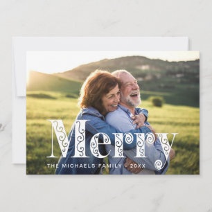 Cartes Pour Fêtes Annuelles Joyeux Golden Yellow Swils Photo Noël