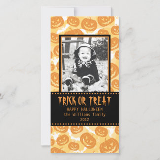 Cartes Pour Fêtes Annuelles Joyeux Halloween | CITROUILLE