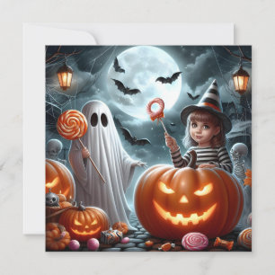 Cartes Pour Fêtes Annuelles Joyeux Halloween Enfant