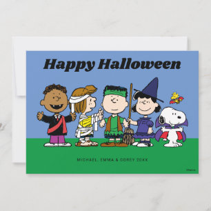 Cartes Pour Fêtes Annuelles Joyeux Halloween La bande des fantômes