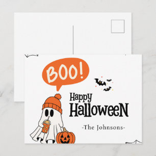 Cartes Pour Fêtes Annuelles Joyeux Halloween Moderne