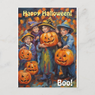 Cartes Pour Fêtes Annuelles Joyeux Halloween, Trick ou Treat, Personnalisé