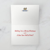 Cartes Pour Fêtes Annuelles Joyeux handyman de Noël (Intérieur)