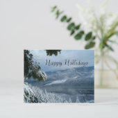 Cartes Pour Fêtes Annuelles Joyeux Hollidays (Debout devant)