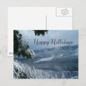 Cartes Pour Fêtes Annuelles Joyeux Hollidays (Devant / Derrière)