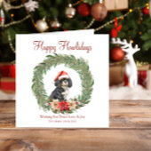 Cartes Pour Fêtes Annuelles Joyeux Howlidays mignon Cocker Chien Espagnol