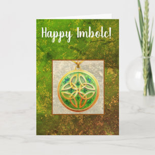 Cartes Pour Fêtes Annuelles Joyeux Imbolc Celtique