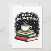 Cartes Pour Fêtes Annuelles Joyeux Jolabokaflod Famille Célébration Cadeau (Devant)