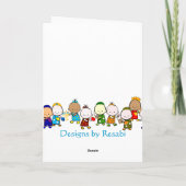 Cartes Pour Fêtes Annuelles Joyeux jour de Challah (Dos)