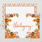 Cartes Pour Fêtes Annuelles Joyeux Jour de grâce (Devant / Derrière)