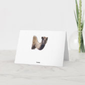 Cartes Pour Fêtes Annuelles Joyeux Jour de la Humpe Camel Woot Woot (Dos)