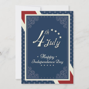 Cartes Pour Fêtes Annuelles Joyeux Jour de l'Indépendance Amérique