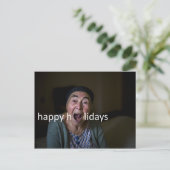 CARTES POUR FÊTES ANNUELLES JOYEUX JOURS FÉRIÉS (Debout devant)